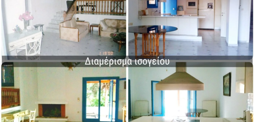 Detached house in Avlida Beach, Avlida (Evia)