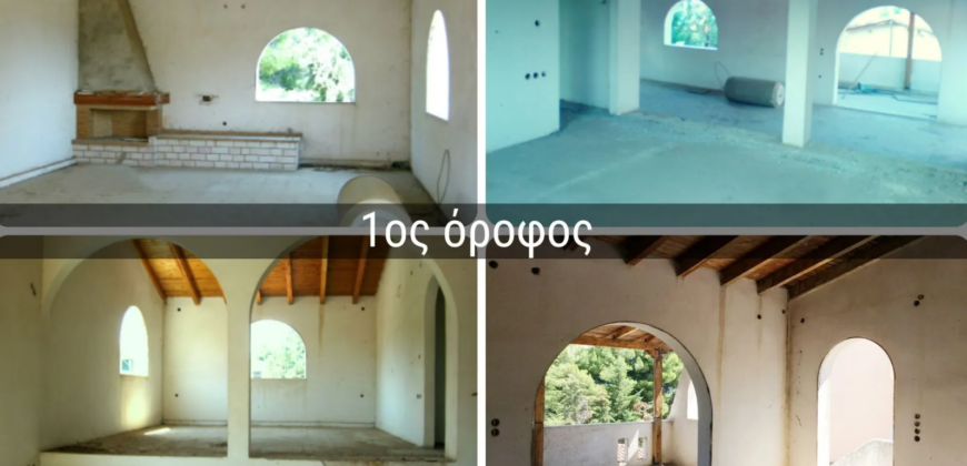 Detached house in Avlida Beach, Avlida (Evia)