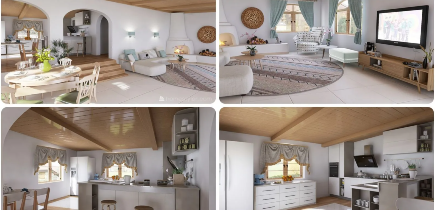 Detached house in Avlida Beach, Avlida (Evia)